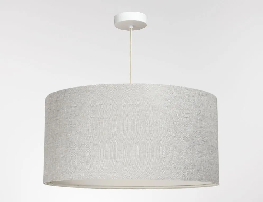 Lampa wisząca LEN LIGHT 40 jasno beżowa do salonu I sklep meblowy MIRAT.