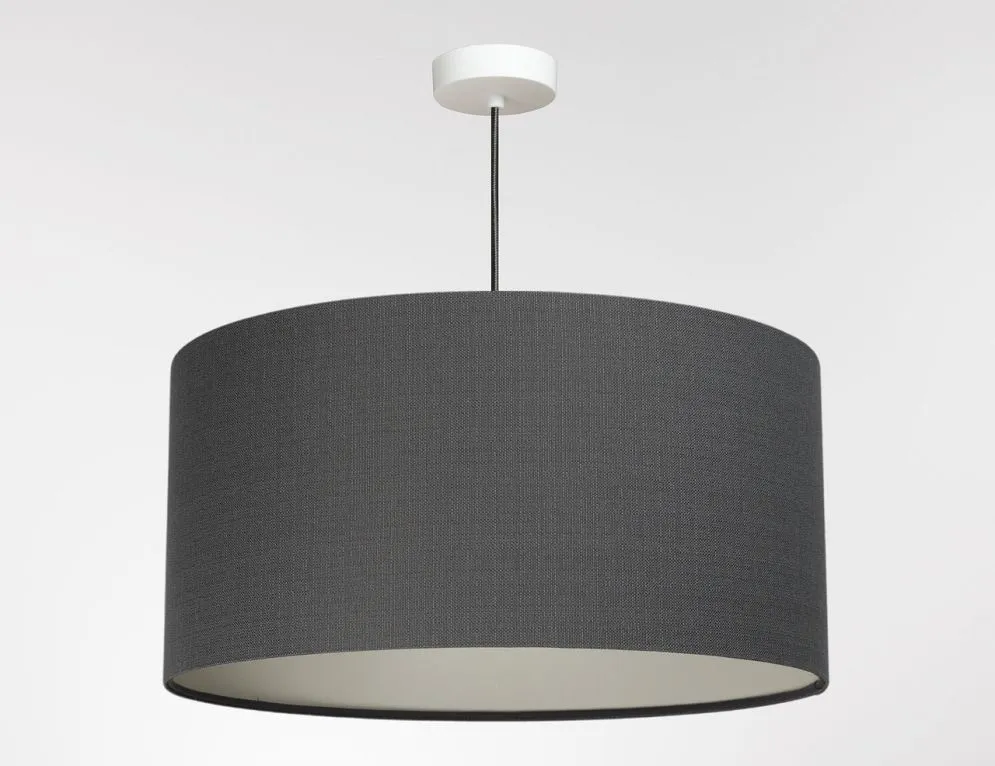 Lampa wisząca LEN LIGHT 40 grafitowa nad stół I sklep meblowy MIRAT.