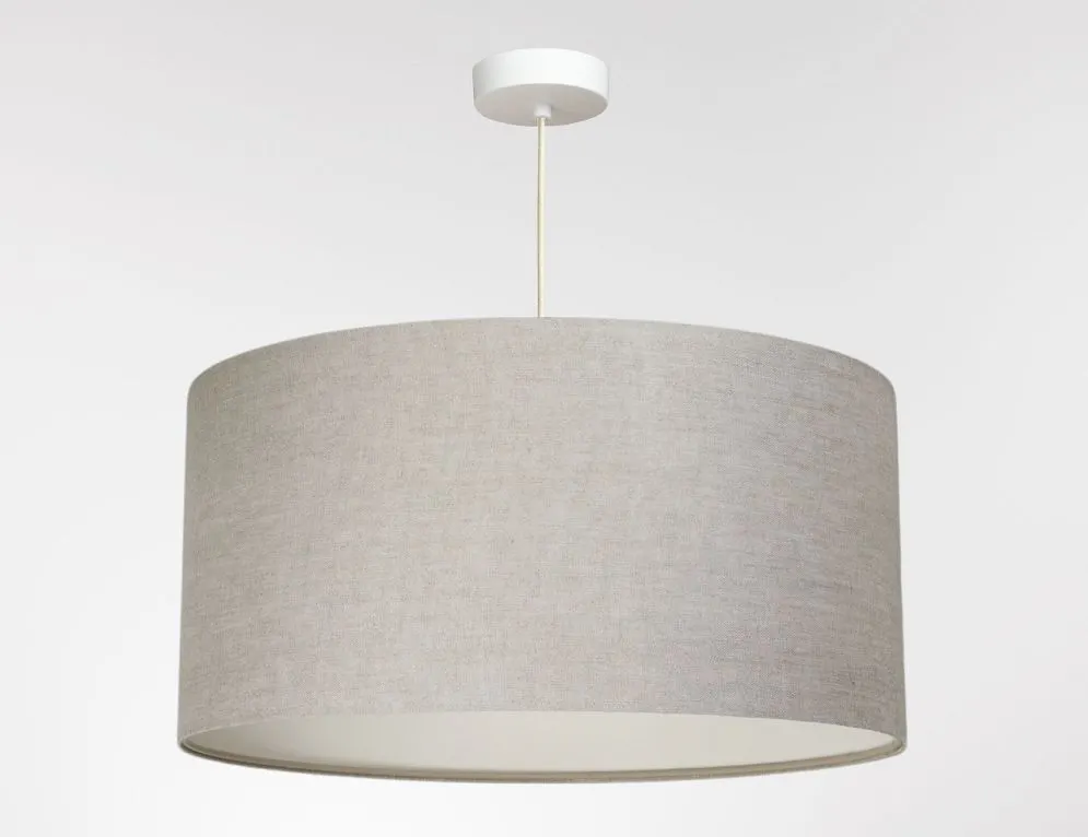 Lampa wisząca LEN LIGHT 208-40 beżowa walcowata I sklep meblowy MIRAT.