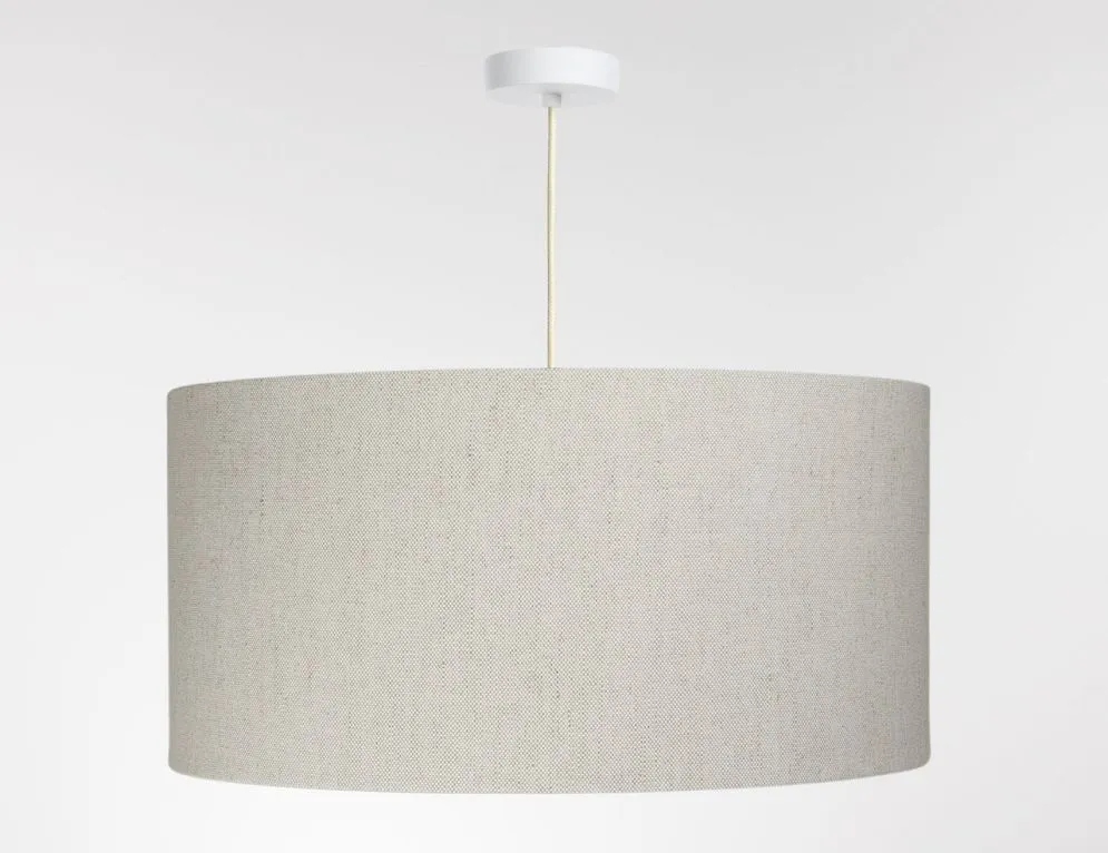 Lampa wisząca LEN LIGHT 211-40 kremowa walcowata I sklep meblowy MIRAT.