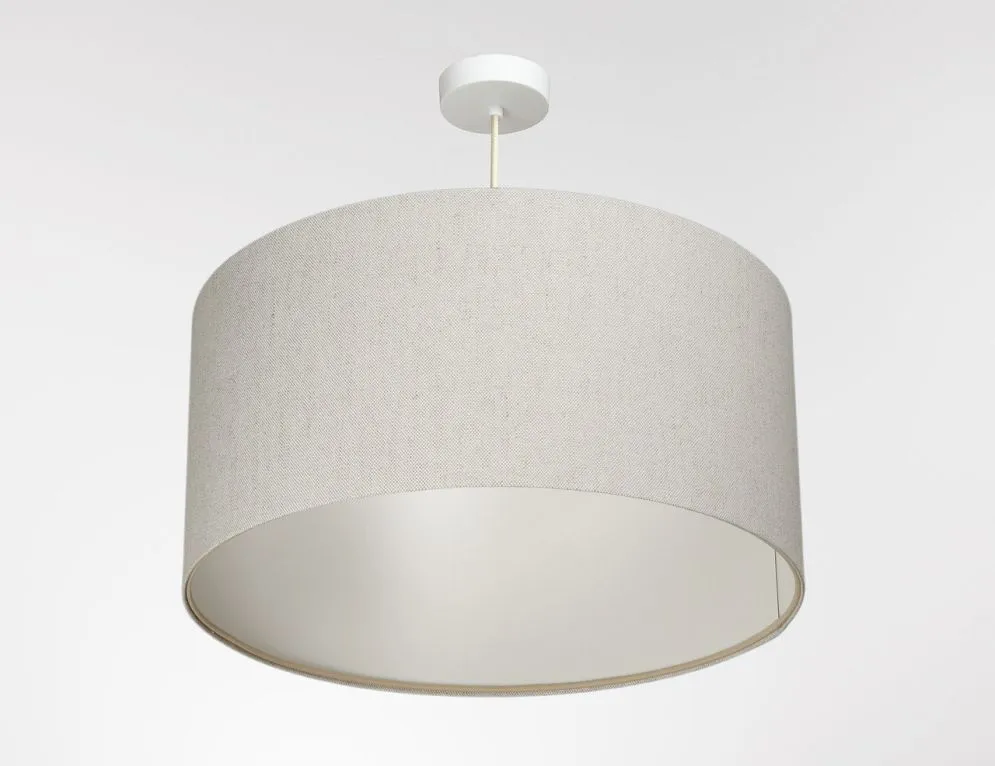 Lampa wisząca LEN LIGHT 211-40 kremowa walcowata I sklep meblowy MIRAT.