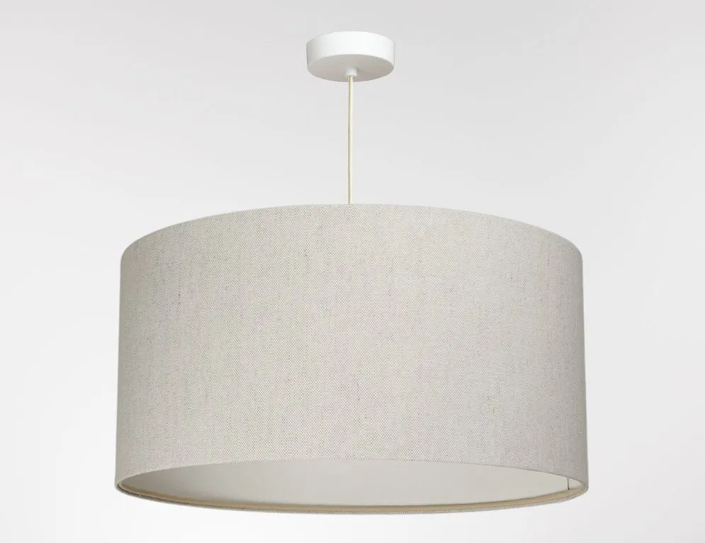 Lampa wisząca LEN LIGHT 211-40 kremowa walcowata I sklep meblowy MIRAT.