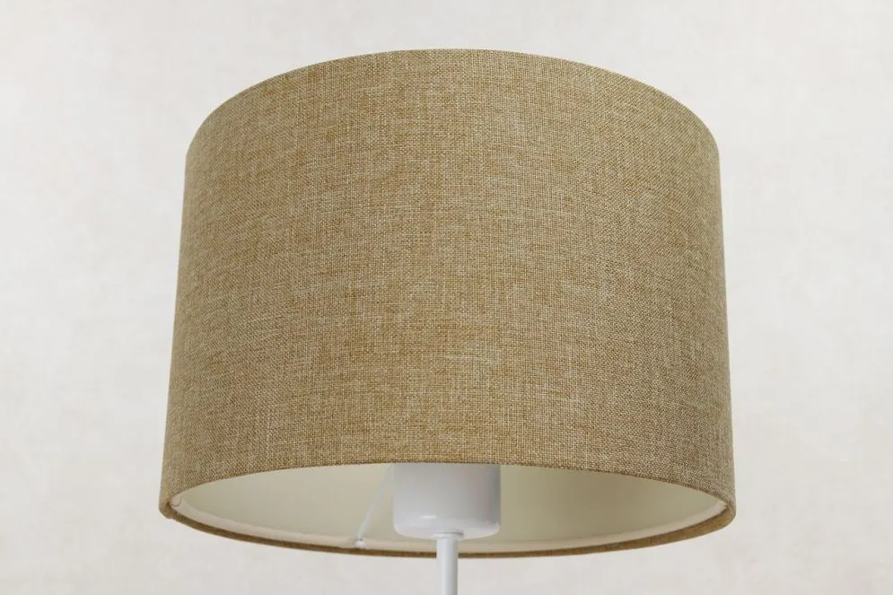 Lampa stołowa ERUTAN III żółta w kształcie walca I sklep meblowy MIRAT.
