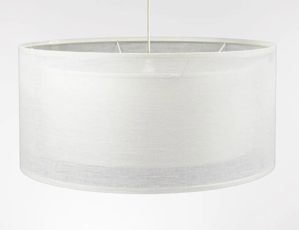 Lampa wisząca DUO LEN LIGHT 50 kremowa do salonu I sklep meblowy MIRAT.