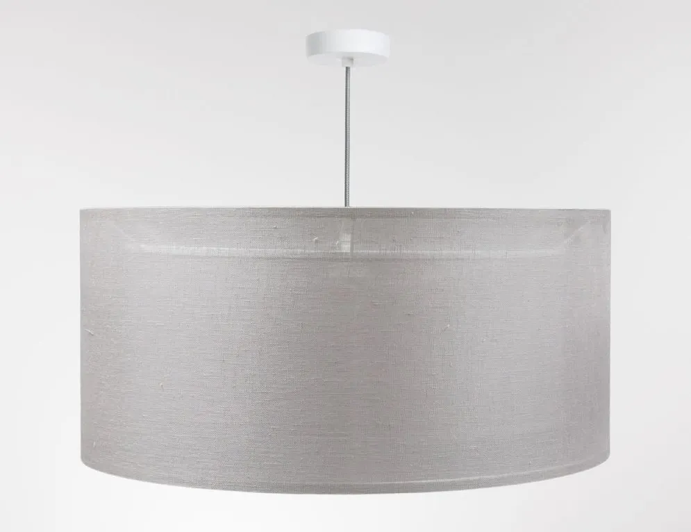 Lampa wisząca DUO LEN LIGHT 005-60 szara/beżowa boho I sklep meblowy MIRAT.