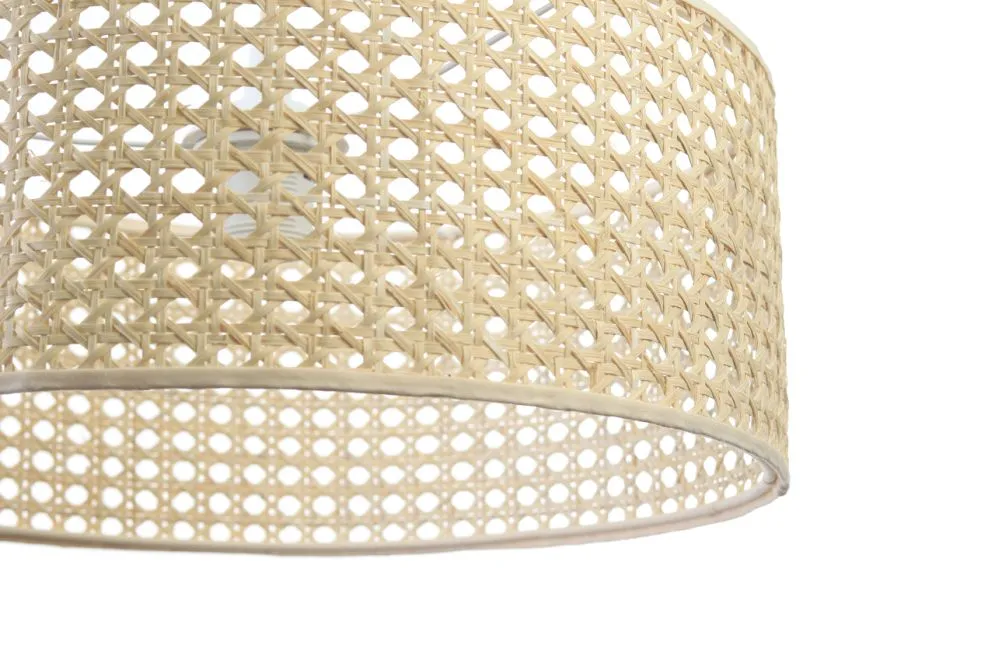 Lampa wisząca BOHO 60 rattan naturalny nad stół w stylu natural | MIRAT.