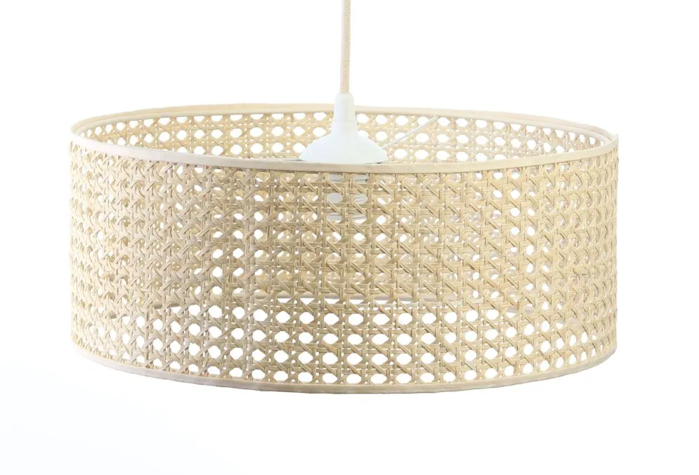 Lampa wisząca BOHO 60 rattan naturalny nad stół w stylu natural | MIRAT.