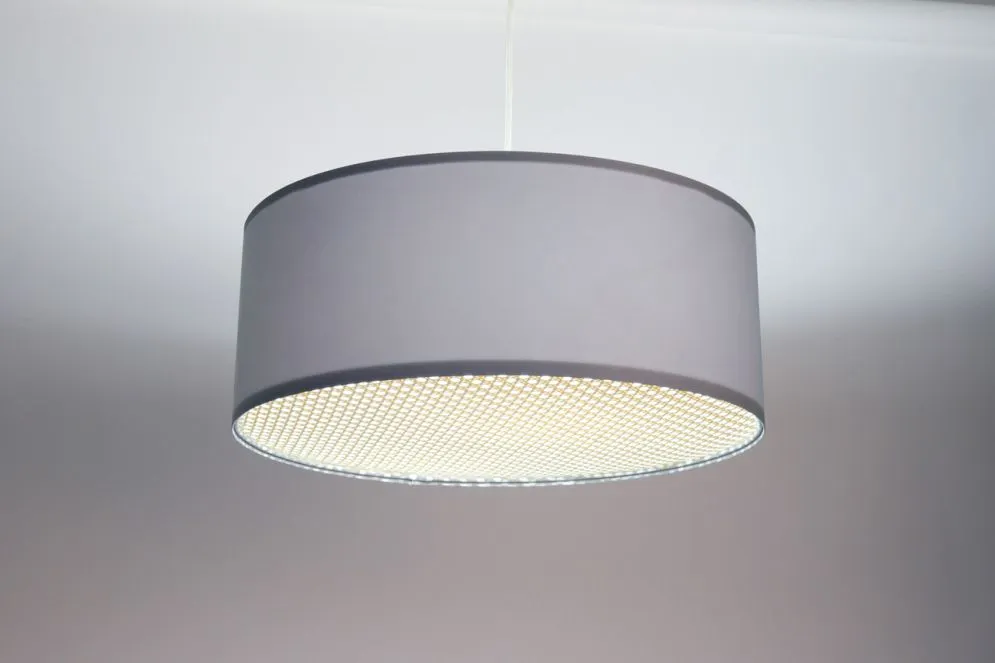 Lampa wisząca MODERN RATTAN 40 szara nowoczesna I sklep meblowy MIRAT.