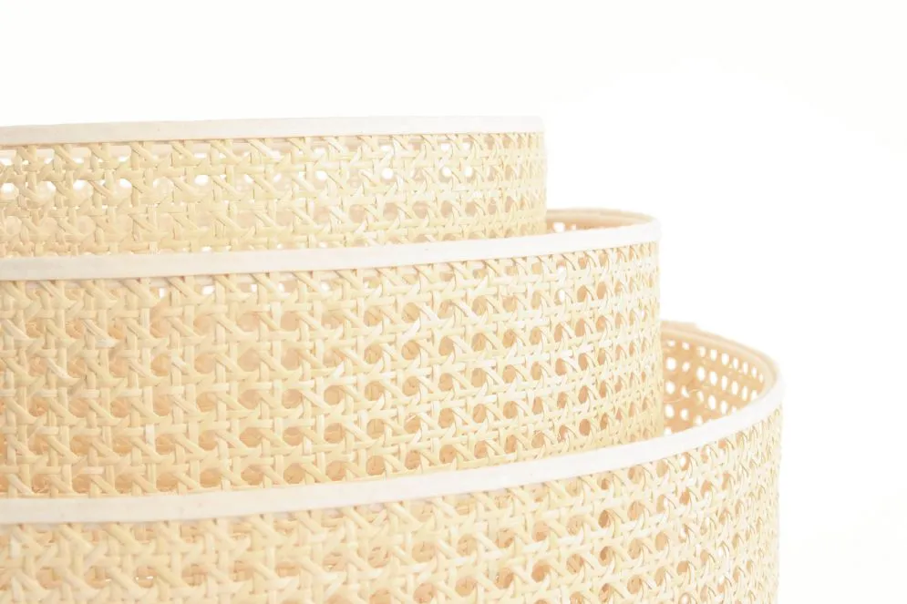 Lampa stojąca BOHO V rattan naturalny w stylu natural | MIRAT. w stylu kolekcja