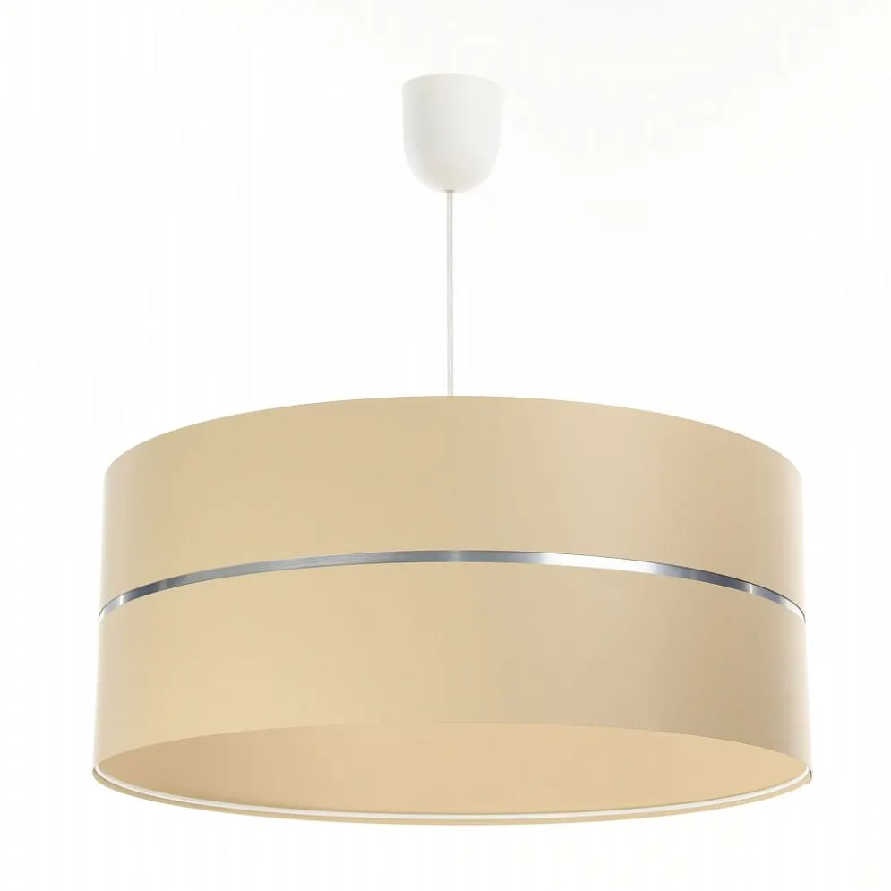 Lampa wisząca SIMPLY GLAMOUR 40 kremowa na 1 żarówkę | MIRAT. w stylu kolekcja