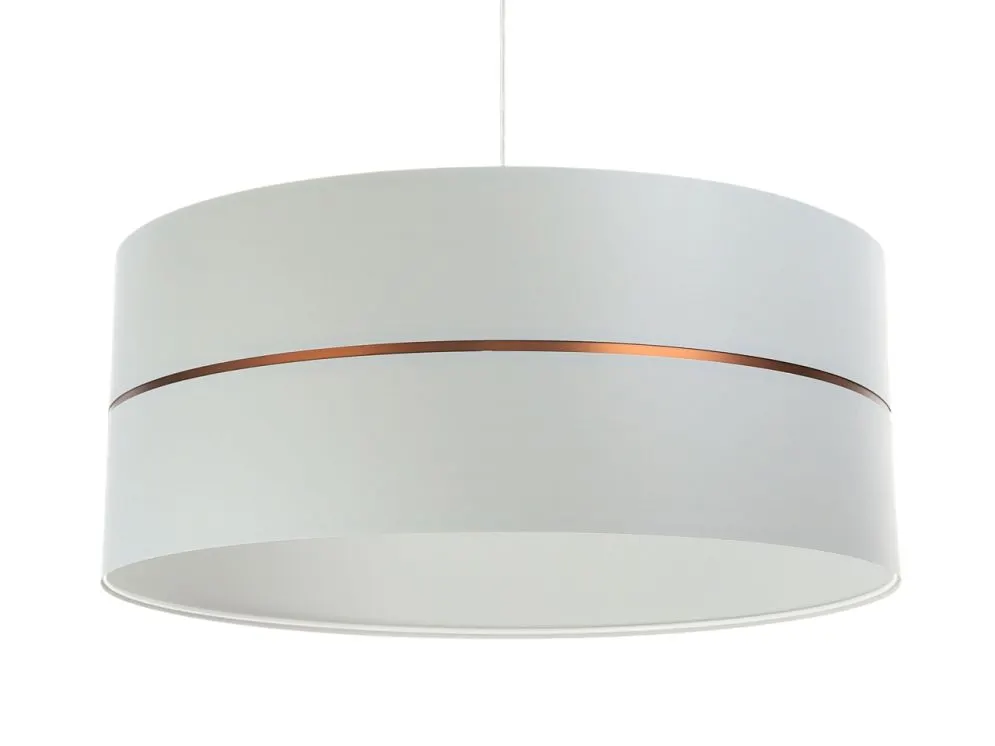 Lampa wisząca SIMPLY GLAMOUR 60 biała nad stół nowoczesna | MIRAT. w stylu kolekcja