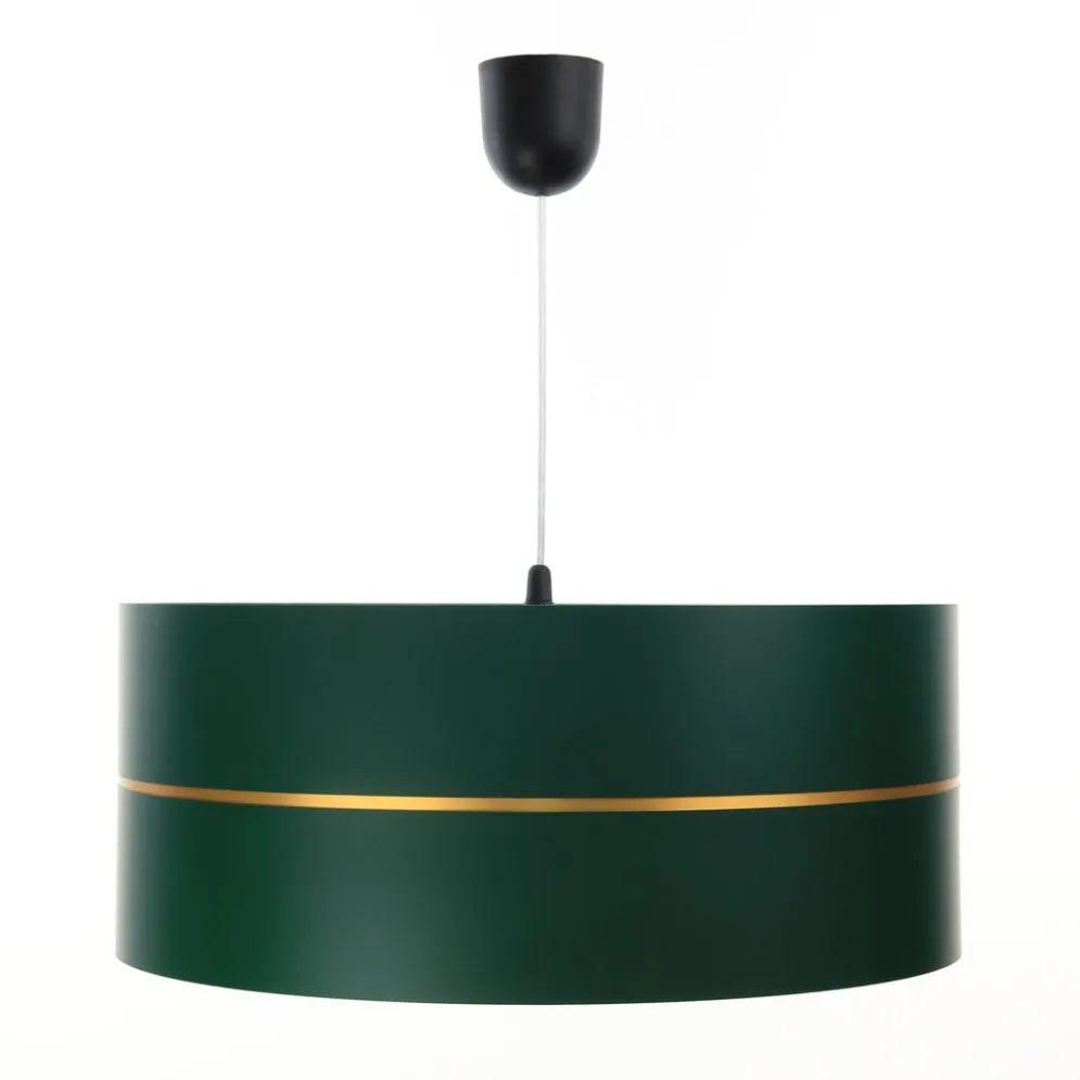 Lampa wisząca SIMPLY GLAMOUR 40 zielona na 1 żarówkę | MIRAT. w stylu kolekcja