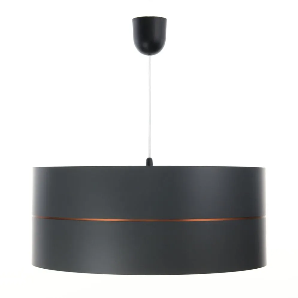Lampa wisząca SIMPLY GLAMOUR 40 grafitowa w stylu glamour | MIRAT.