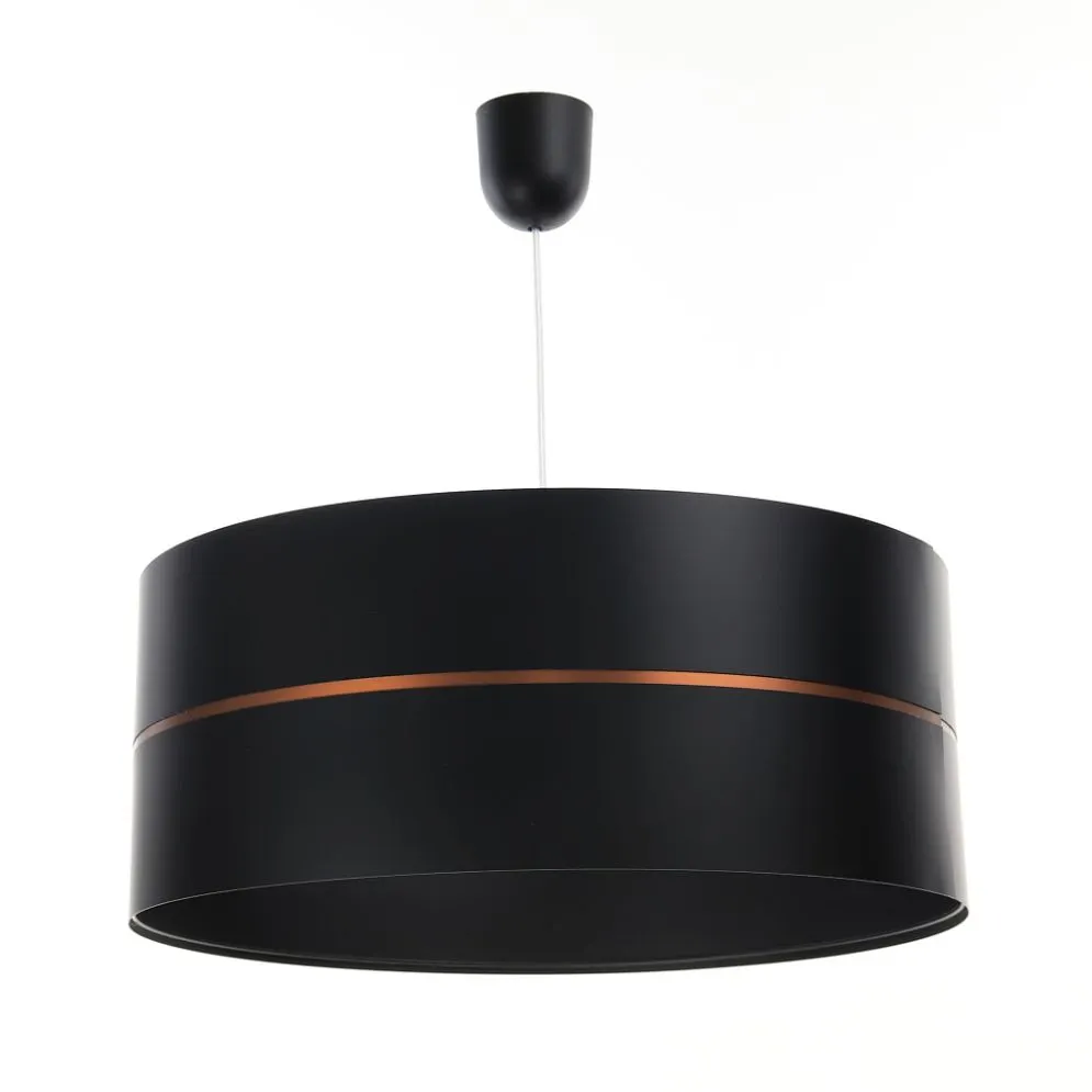 Lampa wisząca SIMPLY GLAMOUR 30 czarna mała ręcznie robiona | MIRAT.