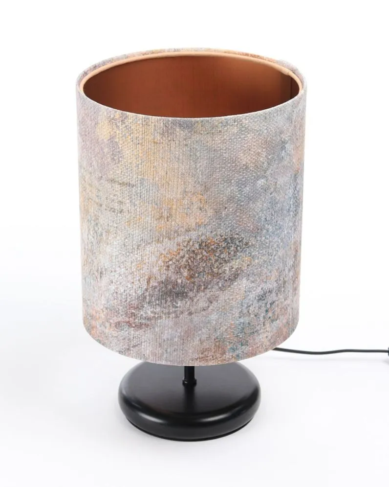 Lampa stołowa MIX-C-B 01 wielokolorowa/miedziana nowoczesna | MIRAT. w stylu kolekcja