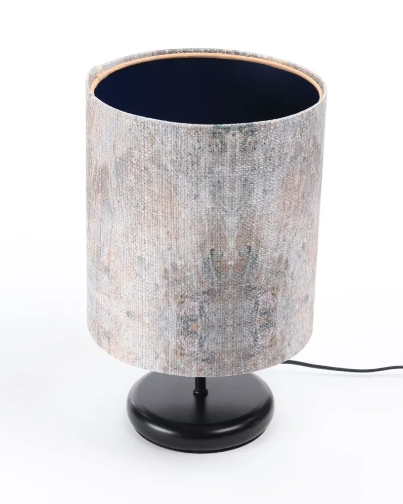 Lampa stołowa MIX-C-B 02 wielokolorowa/granatowa z włącznikiem nożnym | MIRAT. w stylu kolekcja