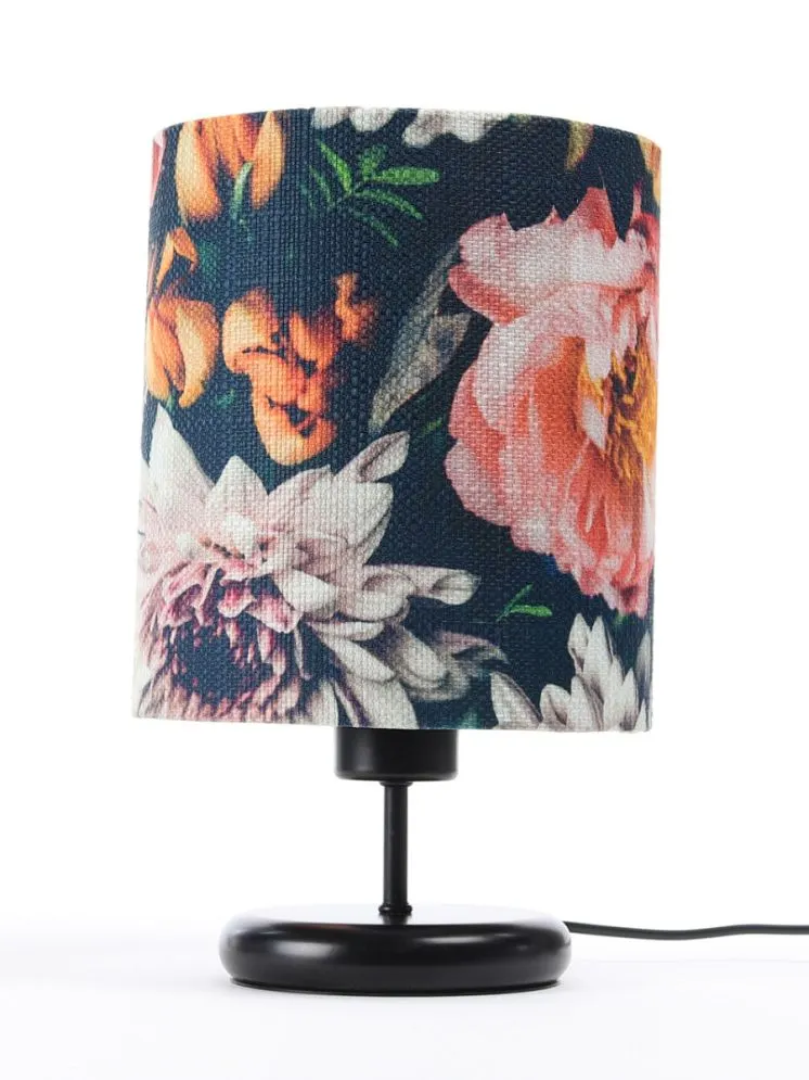 Lampa stołowa FLORAL-C wielokolorowa/miedziana mała do sypialni | MIRAT. w stylu kolekcja