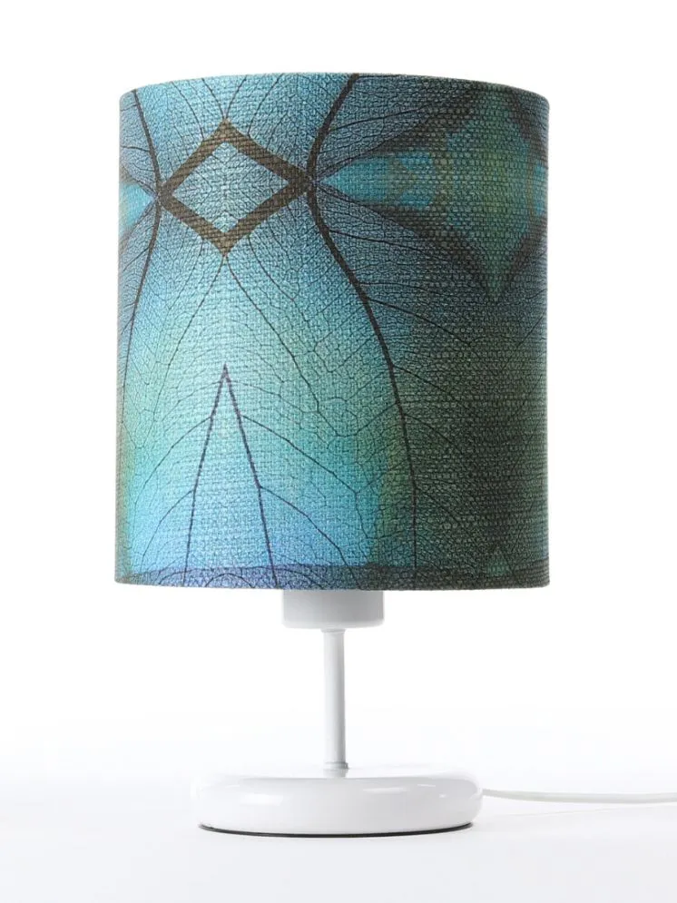 Lampa stołowa BLUE-C-W wielokolorowa/zielona do salonu na stolik | MIRAT. w stylu kolekcja