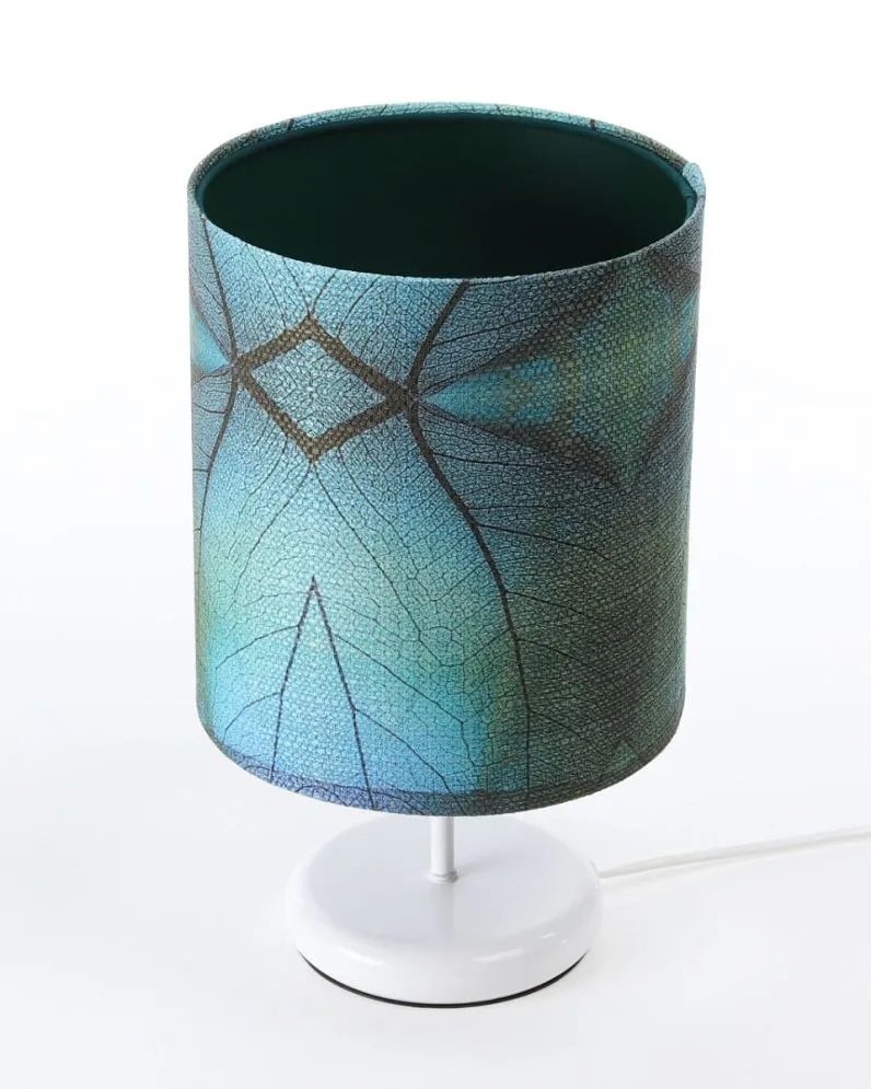 Lampa stołowa BLUE-C-W wielokolorowa/zielona do salonu na stolik | MIRAT. w stylu kolekcja