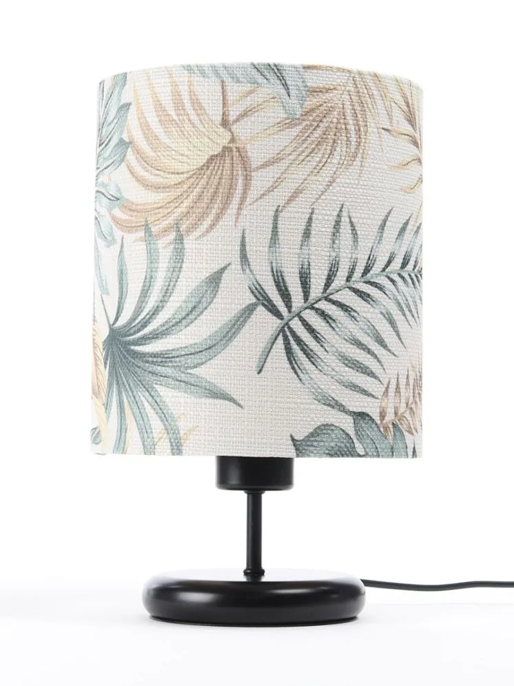 Lampa stołowa TROPICAL-C-B wielokolorowa/złota na metalowej podstawie | MIRAT. w stylu kolekcja