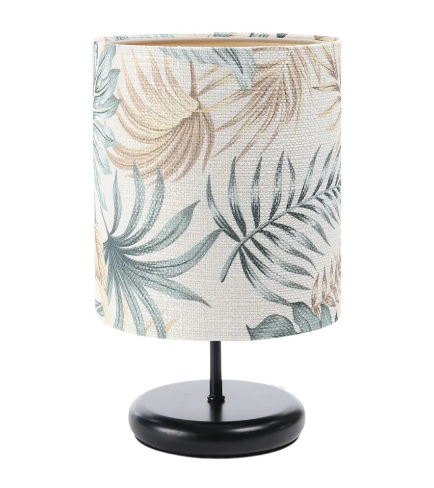 Lampa stołowa TROPICAL-C-B wielokolorowa/złota na metalowej podstawie | MIRAT. w stylu kolekcja