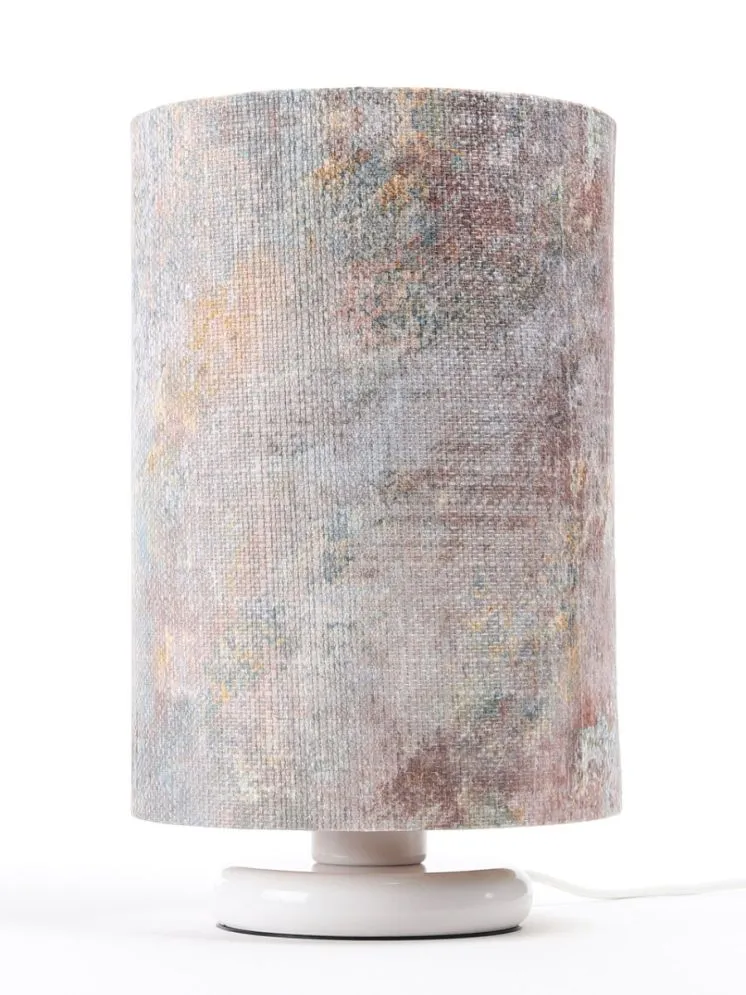Lampa stołowa MIX-D-W 01 wielokolorowa/miedziana polskiej produkcji | MIRAT. w stylu kolekcja