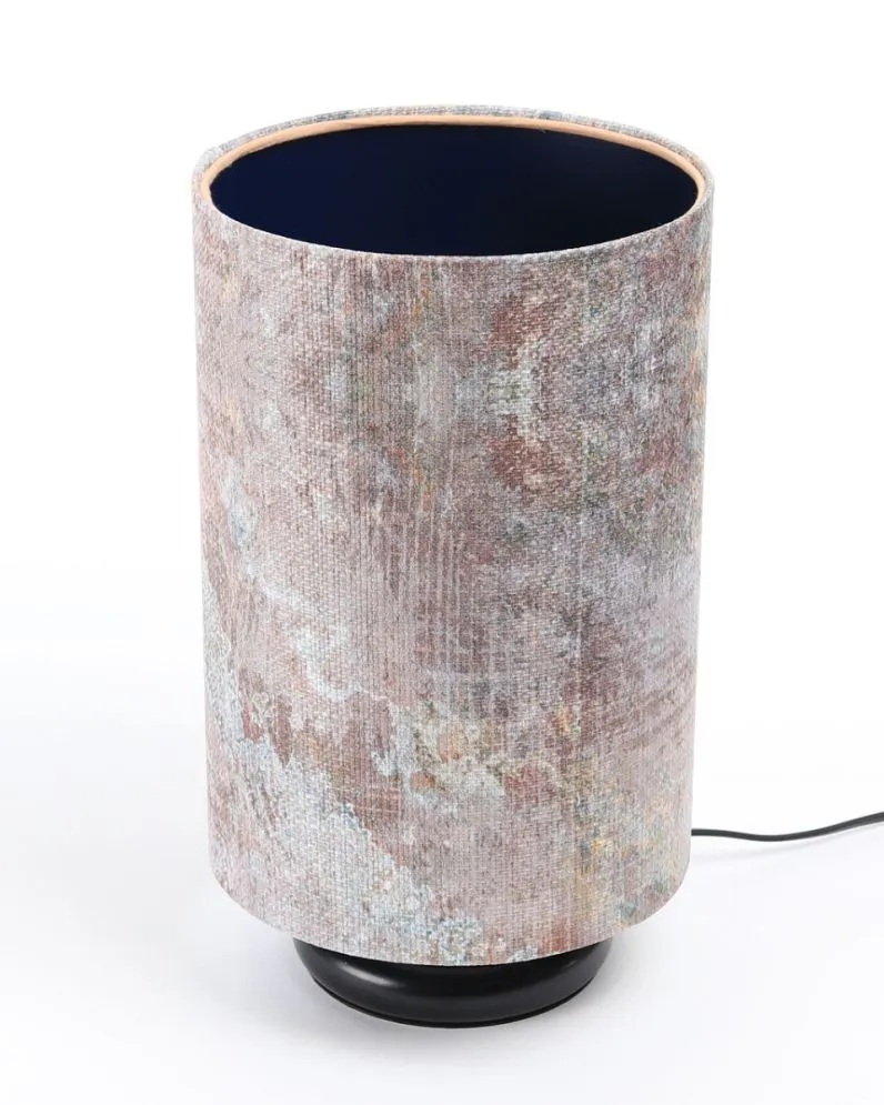 Lampa stołowa MIX-D-B 02 wielokolorowa/granatowa z włącznikiem nożnym | MIRAT. w stylu  kolekcja