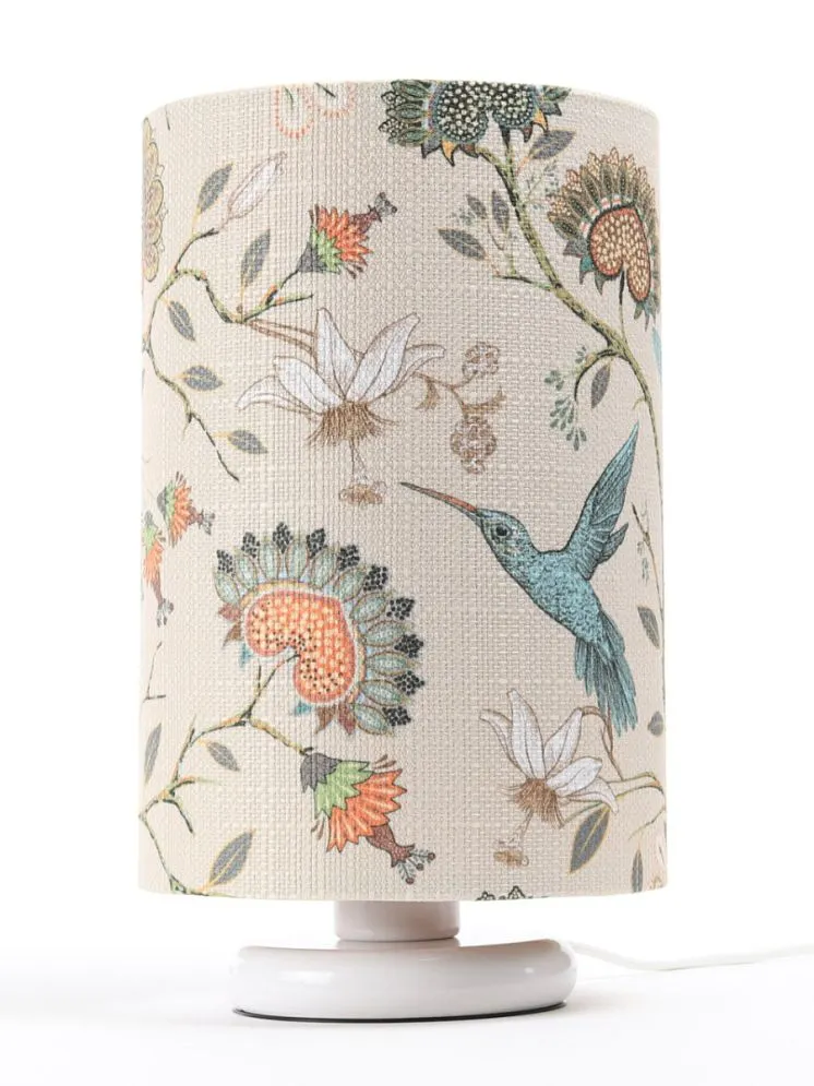 Lampa stołowa ORIENT-D-W wielokolorowa/miedziana polskiej produkcji | MIRAT. w stylu kolekcja