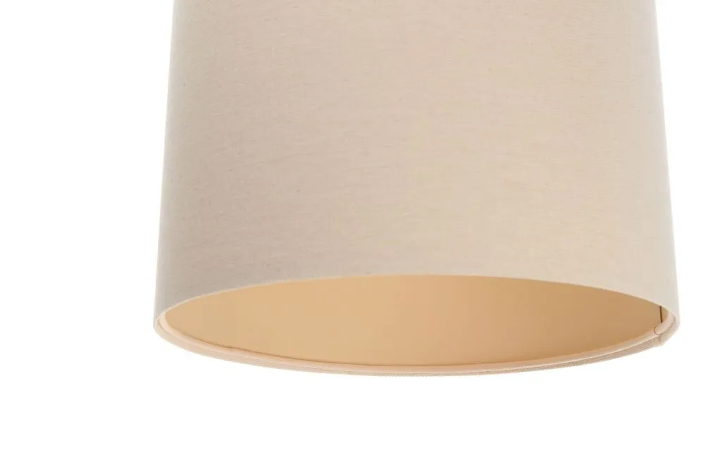 Lampa wisząca BOHO LEN TUBA 30 kremowa polskiej produkcji | MIRAT.