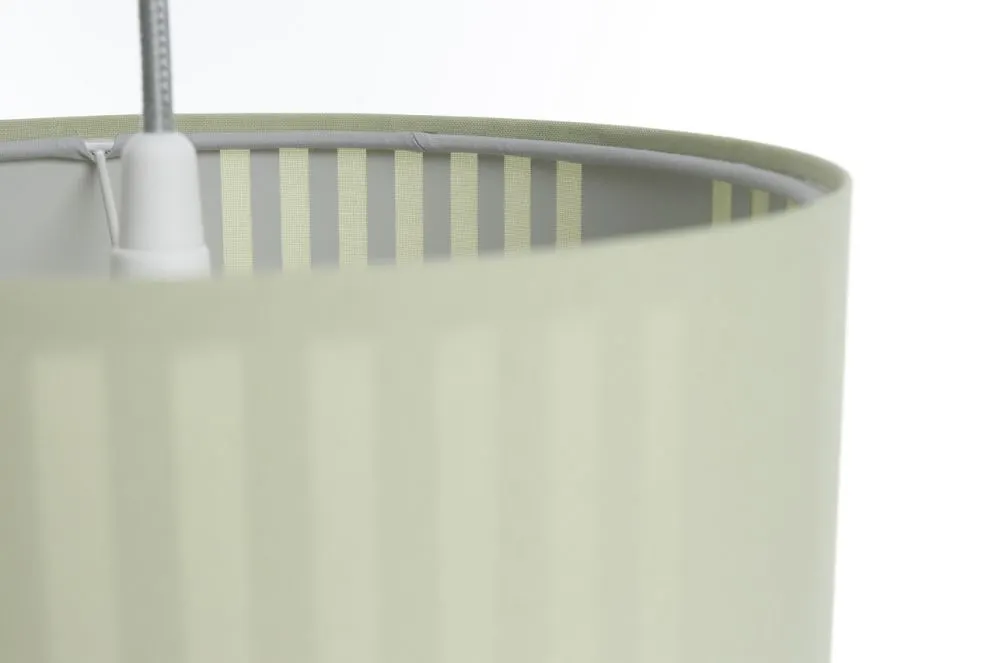 Lampa wisząca DUO LAMI LINE 25 zielona/kremowa minimalistyczna I sklep meblowy MIRAT.