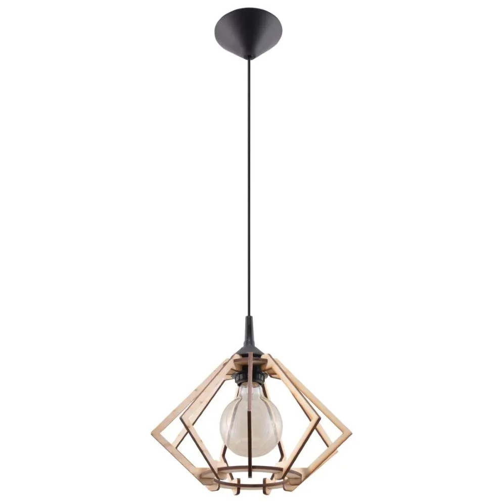 Lampa wisząca POMPELMO naturalne drewno | sklep MIRAT kolekcja pompelmo