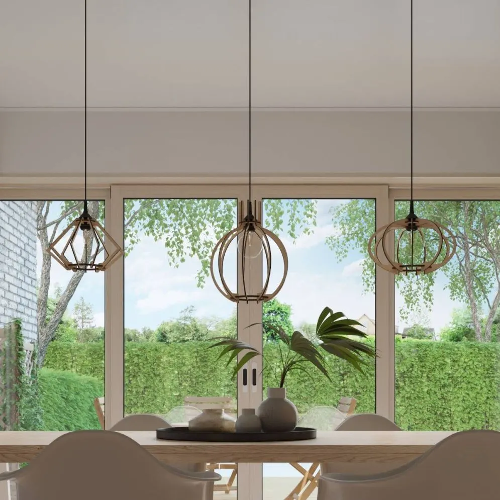 Lampa wisząca POMPELMO naturalne drewno | sklep MIRAT kolekcja pompelmo
