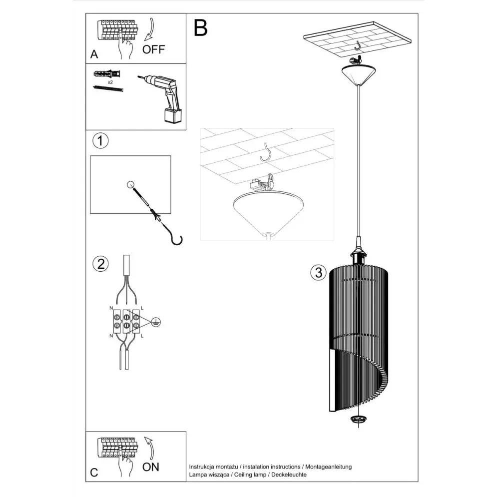 Lampa wisząca ALEXIA | sklep MIRAT kolekcja alexia