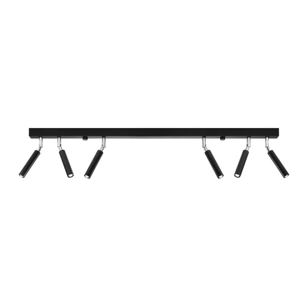 Plafon EYETECH 6 czarny | sklep MIRAT kolekcja eyetech