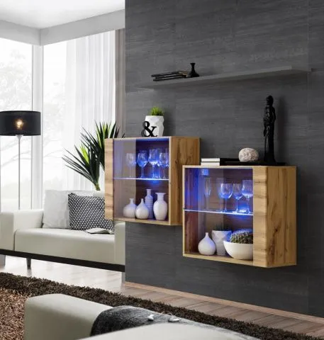 Meblościanka SWITCH SB 3 z podświetleniem LED | MIRAT. w stylu kolekcja SWITCH