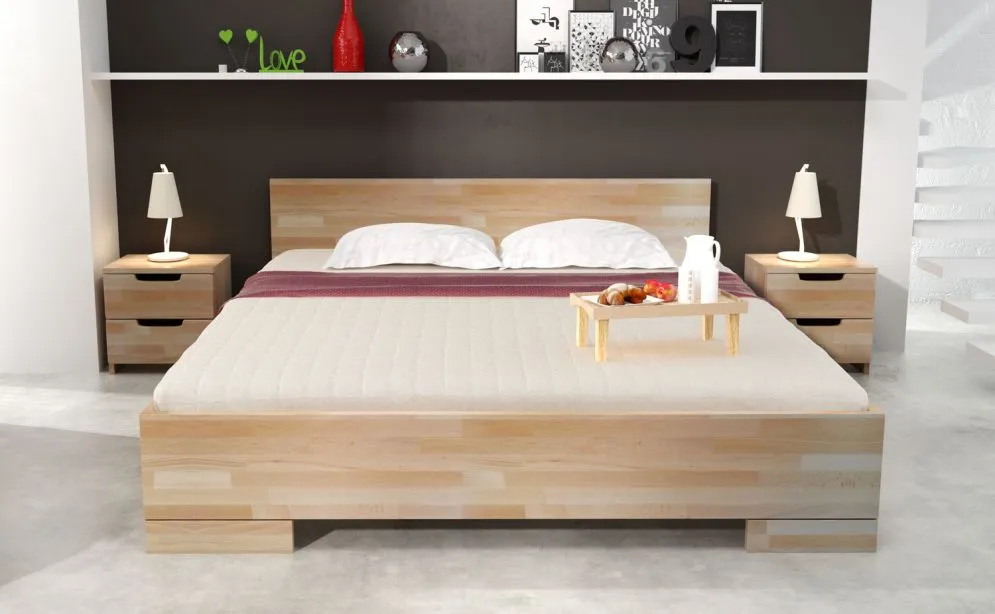 Łóżko SPECRUM MAXI ST bukowe w stylu skandynawskim | MIRAT. w stylu SKANDYNAWSKI kolekcja SPECTRUM
