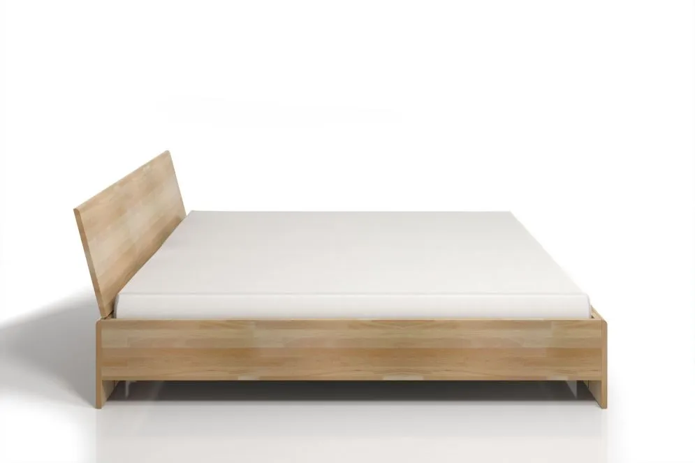 Łóżko VESTRE MAXI 160x200 bukowe minimalistyczne | MIRAT. w stylu SKANDYNAWSKI kolekcja VESTRE