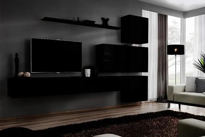Meblościanka SWITCH IX siedmioczęściowa wisząca | MIRAT. w stylu kolekcja SWITCH