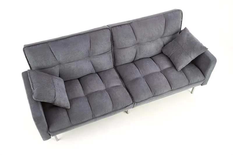 Sofa ROBERTO ciemno szara rozkładana z poduszkami | MIRAT. w stylu kolekcja