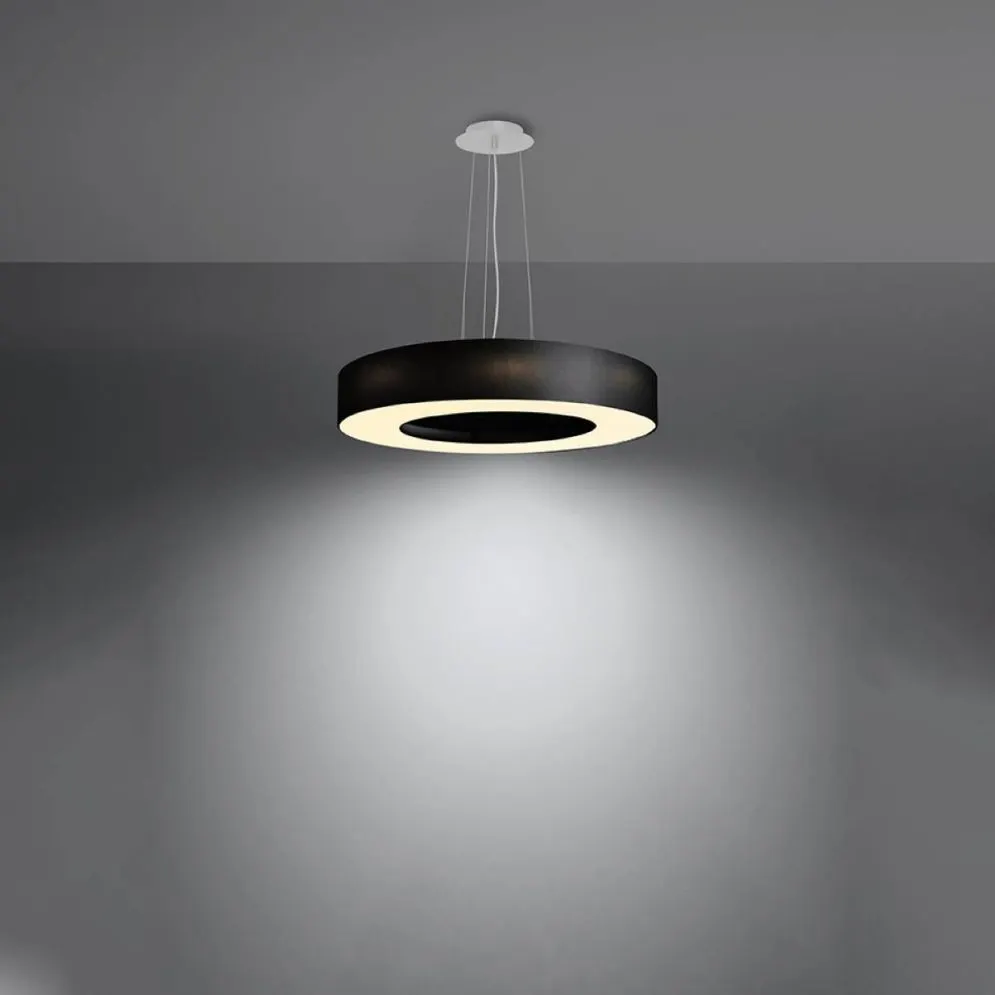 Żyrandol SATURNO SLIM 50 czarny | sklep MIRAT kolekcja saturno slim
