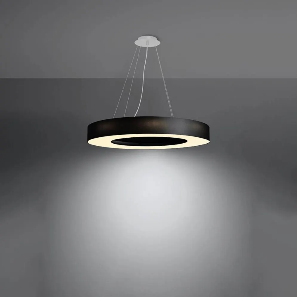 Żyrandol SATURNO SLIM 70 czarny | sklep MIRAT kolekcja saturno slim