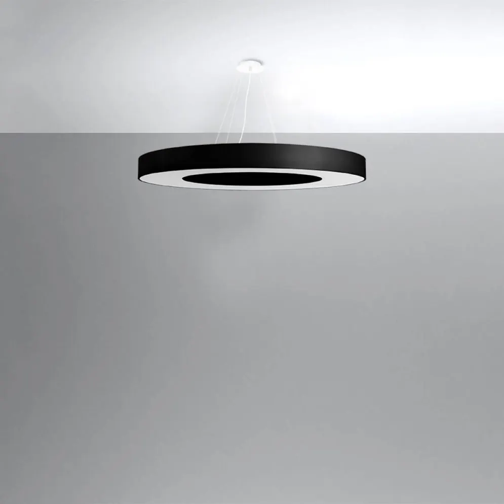 Żyrandol SATURNO SLIM 90 czarny | sklep MIRAT kolekcja saturno slim