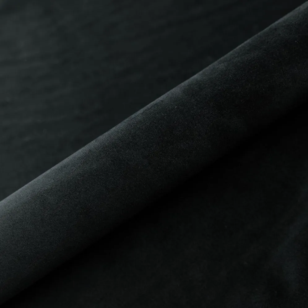 Łóżko kontynentalne JAGULA 90 czarne velvet z pojemnikiem w stylu glamour | MIRAT. w stylu GLAMOUR kolekcja