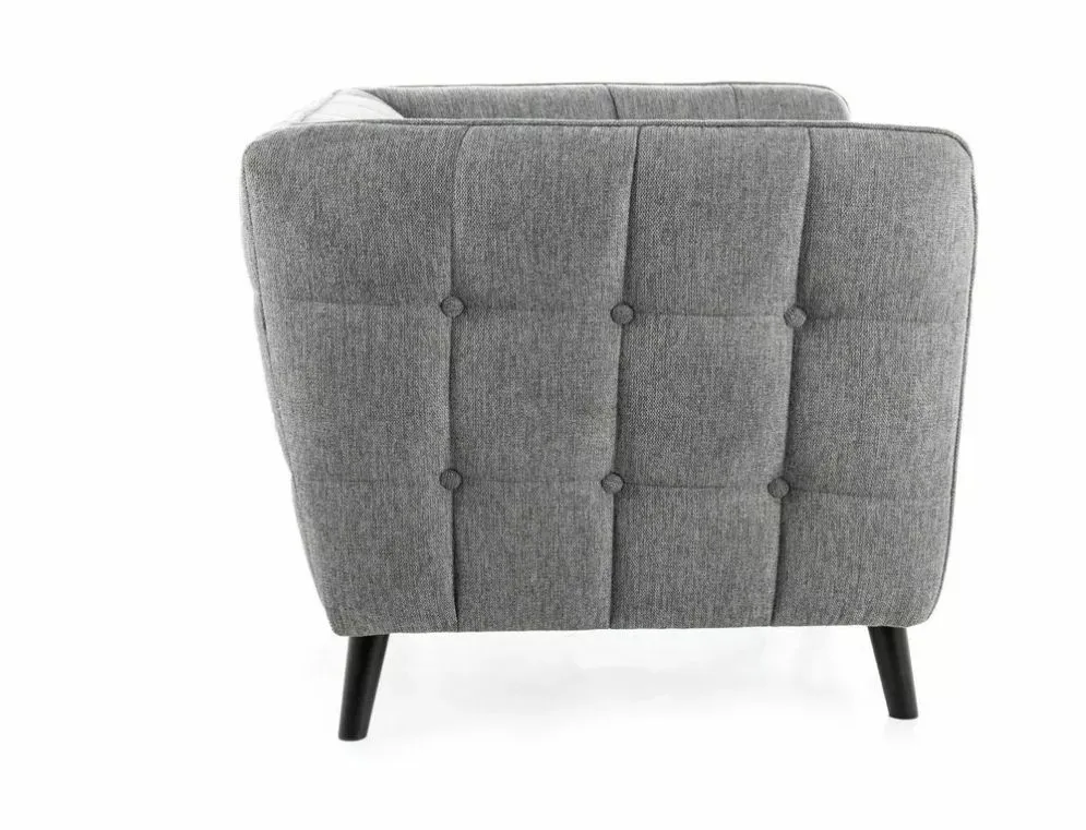 Sofa CASTELLO BREGO 2 szara dwuosobowa I sklep meblowy MIRAT.
