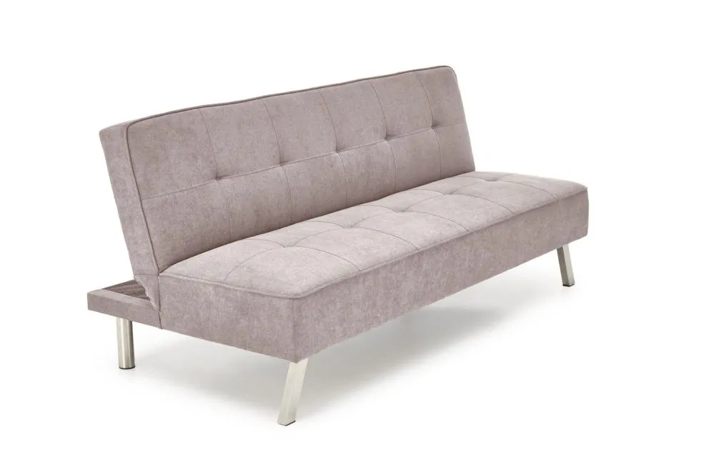 Sofa rozkładana CARLITO beżowa pikowana I sklep meblowy MIRAT.