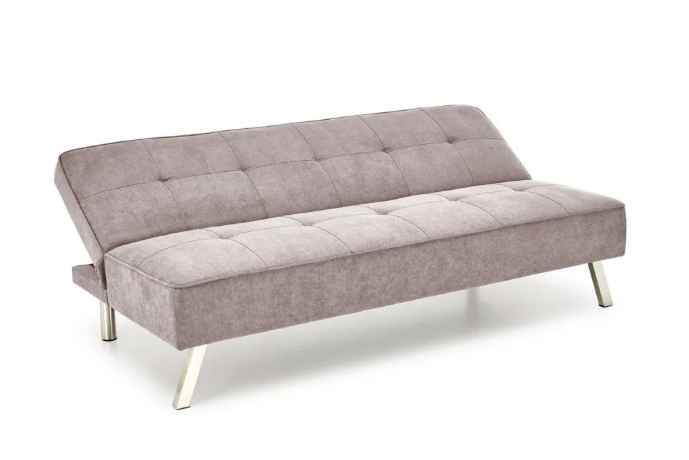 Sofa rozkładana CARLITO beżowa pikowana I sklep meblowy MIRAT.