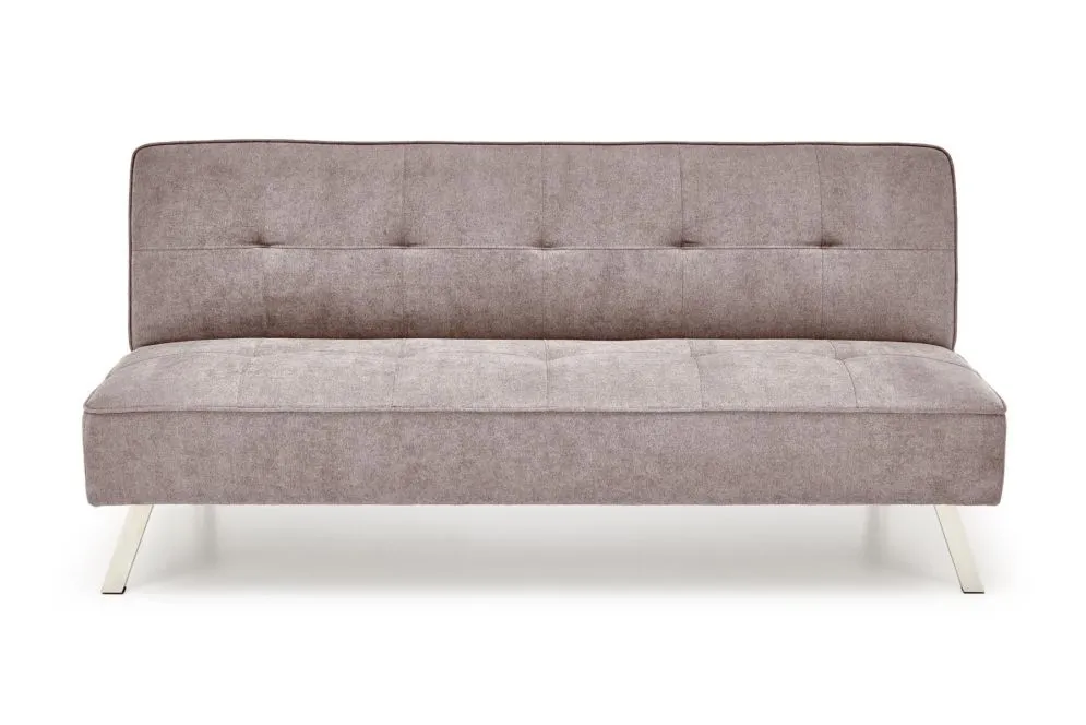 Sofa rozkładana CARLITO beżowa pikowana I sklep meblowy MIRAT.