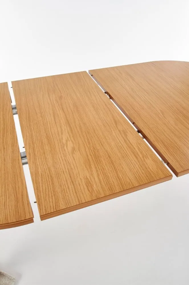 Okrągły stół SORBUS 100(200)x100 dąb miodowy | MIRAT. w stylu kolekcja SORBUS