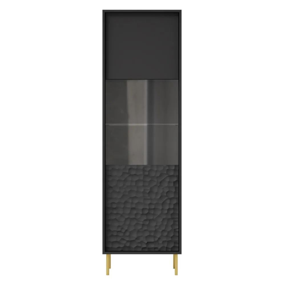 Witryna BULLET W-1 czarna I sklep meblowy MIRAT.  kolekcja BULLET