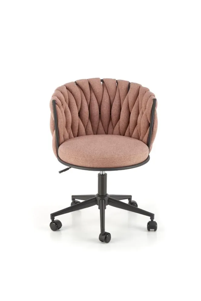 Fotel TALON różowy designerski I sklep meblowy MIRAT.